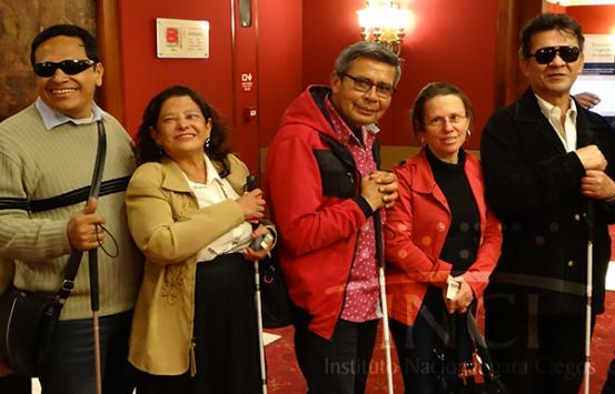 Fotografía, Grupo de personas con Discapacidad Visual