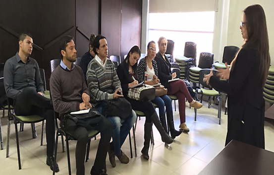 Asistentes a la capacitación