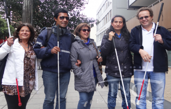 Personas con discapacidad visual