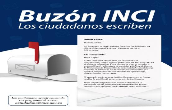 Buzón INCI, Los ciudadanos escriben