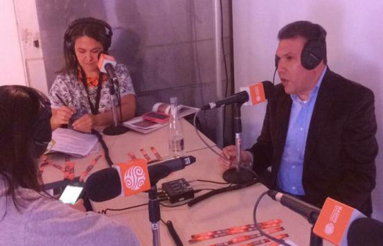 Carlos Parra Dussan en Radio Nacional