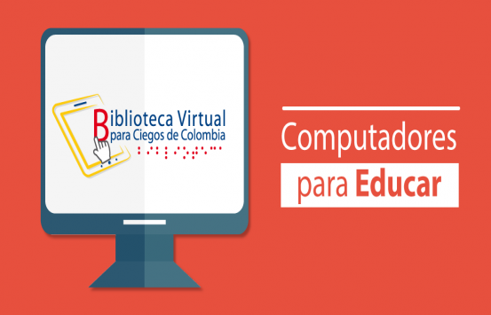 Banner con el logo de la Biblioteca Virtual y el texto: Computares para Educar