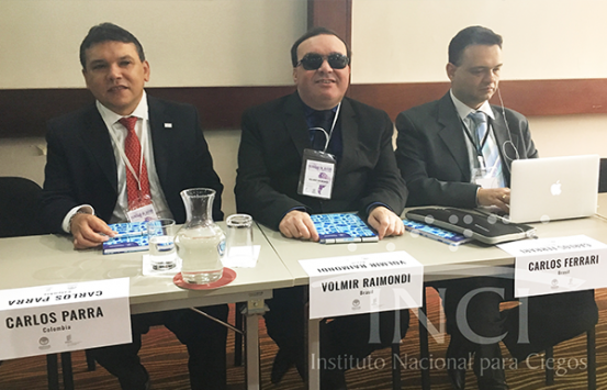 Doctor Carlos Parra Dussan, director del INCI, durante su participación en la la Reunión Regional de Directores de las Oficinas de Derecho de Autor de Latinoamérica