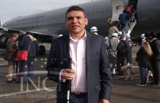 Doctor Carlos Parra Dussan Director General del Instituto Nacional para Ciegos - INCI