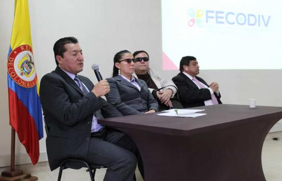 Mesa directiva FECODIV