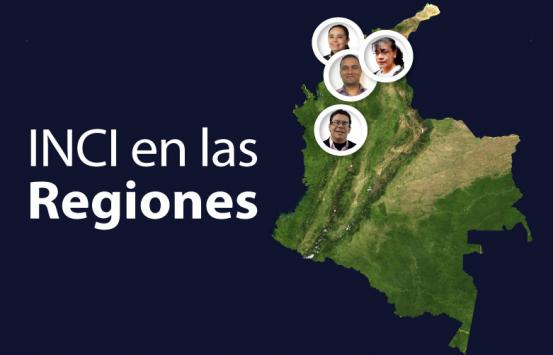 Logo inci en las regiones