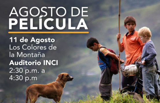 Invitación a la proyección con audio descripción de la película: Los colores de la montaña