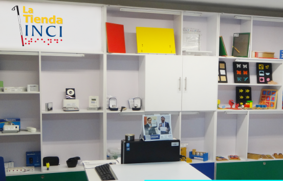 foto panorámica de la tienda inci