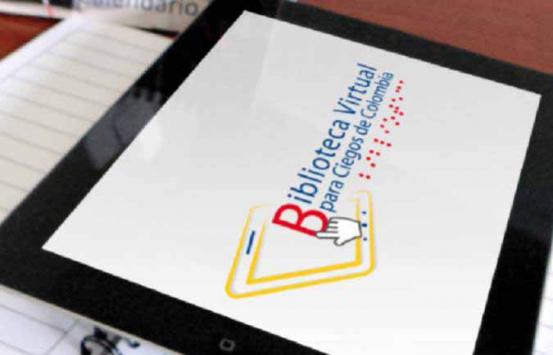 Foto de la Biblioteca Virtual para Ciegos de Colombia
