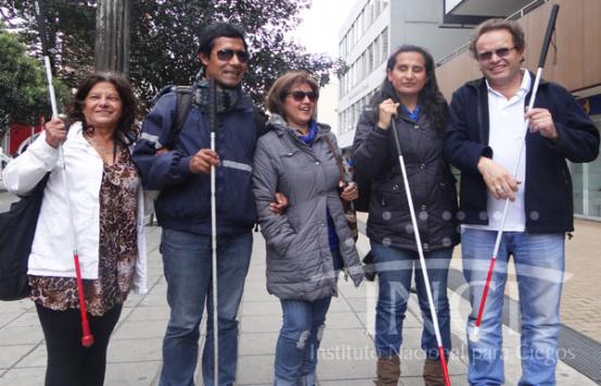 Personas con discapacidad visual